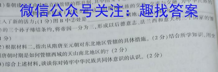 2025届湖南大联考高一年级4月联考政治s