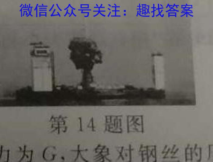 2023年万友中考模拟卷（七）q物理
