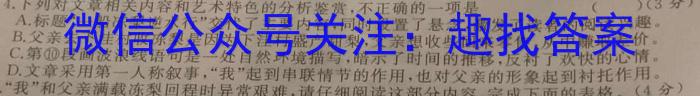 江苏省百校联考2023年高三年级4月联考语文