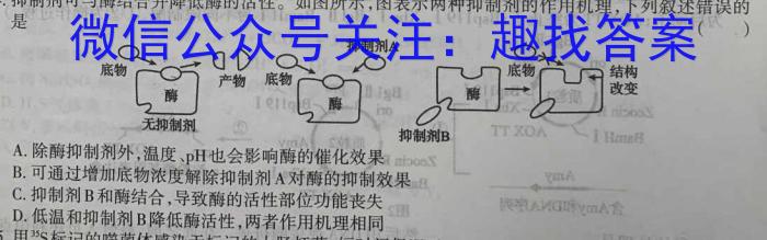 2023普通高校招生全国统一考试·全真冲刺卷(五)生物