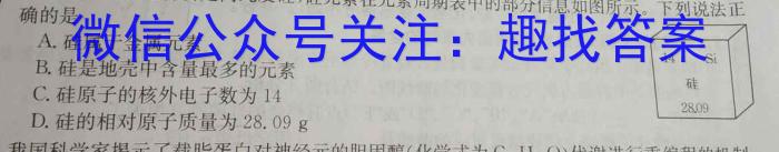 天一大联考2023届高三第一次全真模拟考试化学