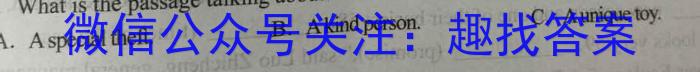 2023年4月湖湘教育三新探索协作体高一期中联考英语