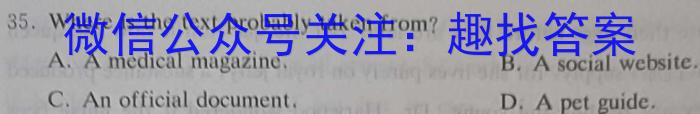 广西2023年4月高中毕业班模拟测试英语试题