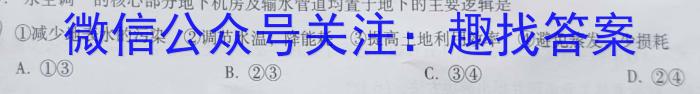 2023年陕西省初中学业水平考试全真模拟（五）s地理