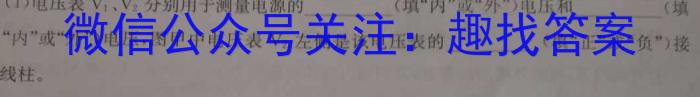 2023届湖南大联考高三4月联考物理`