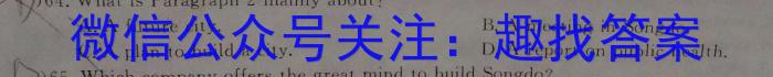 2023年普通高等学校招生伯乐马模拟考试(六)英语