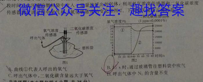 贵州省2023年普通高等学校招生适应性测试(4月)化学