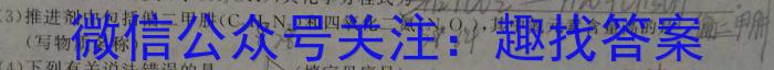 安徽第一卷·2022-2023学年安徽省七年级下学期阶段性质量监测(六)化学