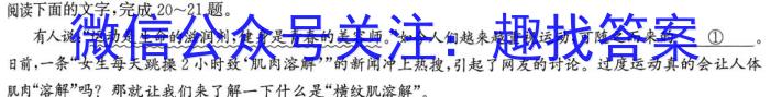 陕西省2023年最新中考模拟示范卷（四）语文