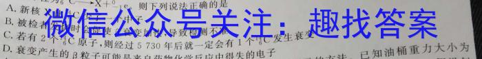 辽宁省协作校2024-2023下学期高三第二次模拟考试(二模)q物理
