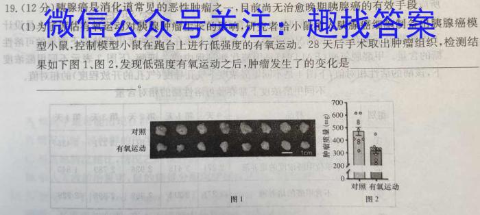 陕西省2022-2023学年靖、府、绥、米四校高二年级下学期第一次联考试题(232604Z)生物