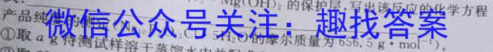 2023年湖南省普通高中学业水平合格性考试仿真试卷(专家版四)化学