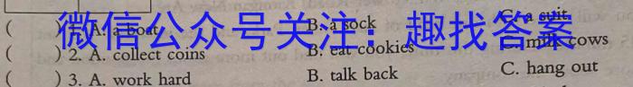 金考卷2023年普通高等学校招生全国统一考试 新高考卷 押题卷(八)英语