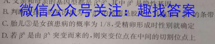 2023年普通高等学校招生全国统一考试信息模拟测试卷(新高考)(二)生物