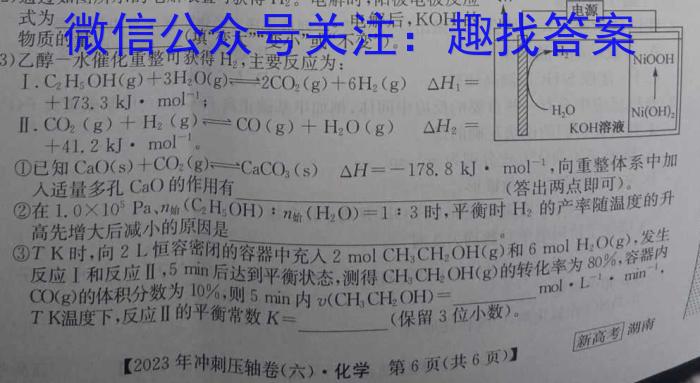 2023年陕西省初中学业水平考试·全真模拟卷（七）化学