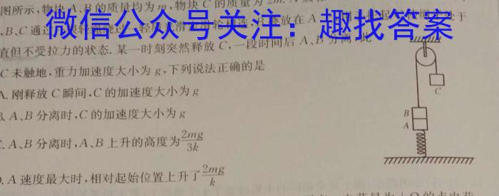 安徽省2022~2023学年度八年级下学期期中综合评估 6L R-AH.物理