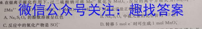 一步之遥 2023年河北省初中综合复*质量检测(二)2化学