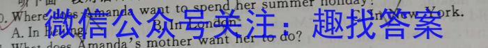 河南省封丘县2023年九年级“一模”测试卷英语