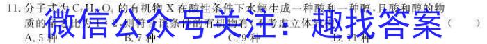 2023年湖北云学新高考联盟学校高二年级4月期中联考化学