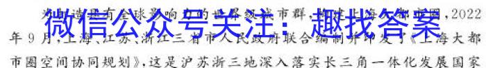 2023大湾区高三4月第二次联考地理.