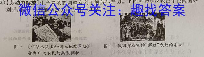 2022-2023学年青海省高一试卷4月联考(标识♠)历史