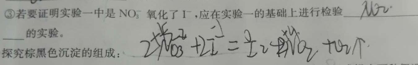 一步之遥 2023年河北省初中毕业生升学文化课考试模拟考试(六)化学