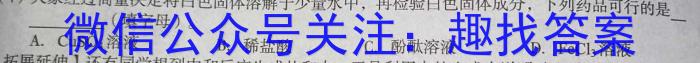 海淀八模·2023届高三模拟测试卷(湖北)(一)化学