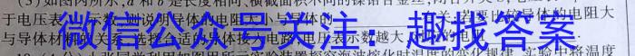 2023年普通高等学校招生全国统一考试 23·高考样卷一-N.物理