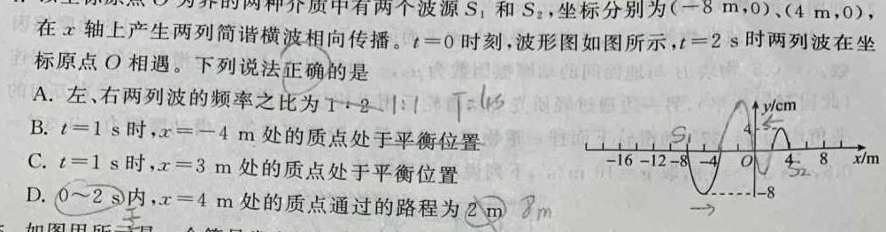 学林教育 2023年陕西省初中学业水平考试·冲刺压轴模拟卷(一)1-物理