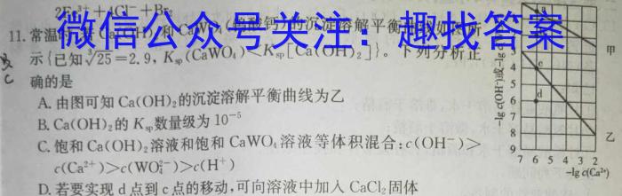 2023年陕西省西安市高三年级4月联考（○）化学