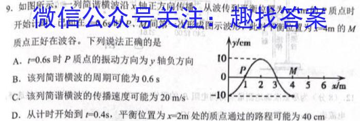 陕西省2023年最新中考模拟示范卷（六）物理`