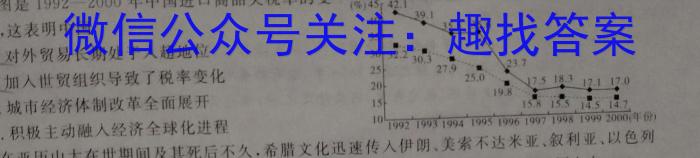 2022-2023学年山西省名校高一期中联合考试（23-414A）历史