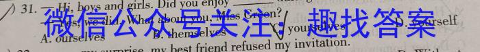 安徽省2024届八年级下学期教学质量检测（六）英语