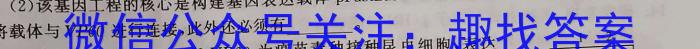 天一大联考 2023届高三年级第三次模拟考试生物试卷答案
