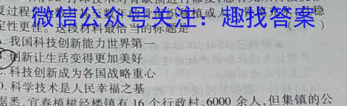 2023届普通高校招生全国统一考试猜题压轴卷E(二)l地理