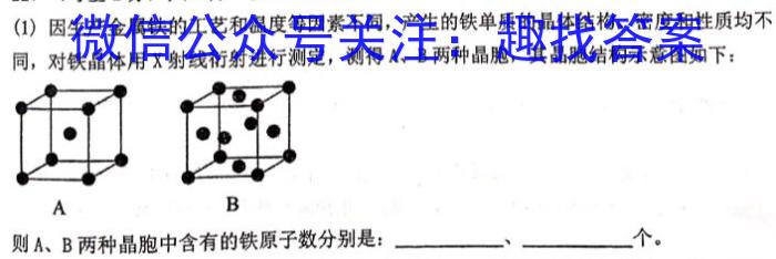 江西省2023年九年级模拟四化学