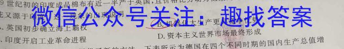 皖智教育 安徽第一卷·2023年八年级学业水平考试信息交流试卷(二)政治s