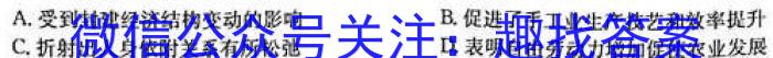 牡丹江二中2022-2023学年度第二学期高二期中考试(8135B)历史