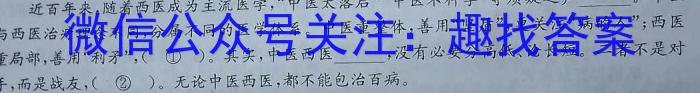 2023届湖南高三5月联考语文