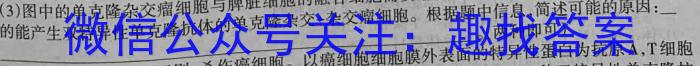 学海园大联考 2023届高三冲刺卷(一)生物