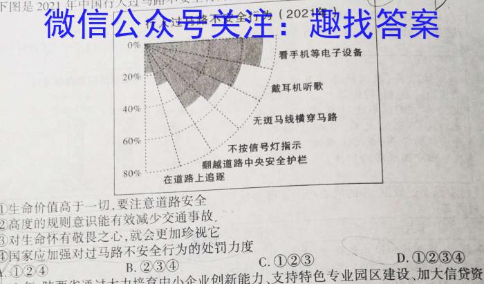 2023衡水金卷先享题压轴卷答案 新高考B一地理.