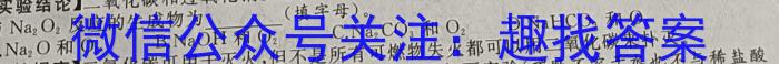 湖北省2022-2023学年度下学期期中新洲区部分学校高中二目标检测化学