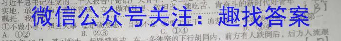2023届青海大联考4月联考（□）l地理