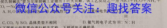 【益卷】2023年陕西省初中学业水平考试模拟试卷A版（4.23）化学