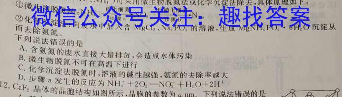 [启光教育]2023年普通高等学校招生全国统一模拟考试 新高考(2023.4)化学