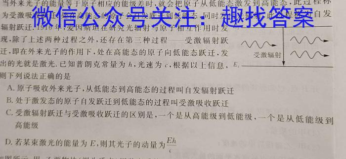 衡水金卷先享题2023高三二轮复习专题卷新高考f物理