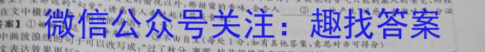 陕西省2023年普通高等学校招生全国统一考试(标识◇)语文