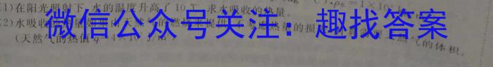 百校联赢·2023年安徽名校过程性评价一物理.