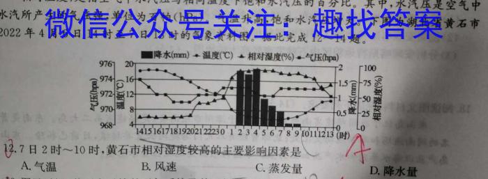 山西省2023年中考总复习预测模拟卷(五)政治1