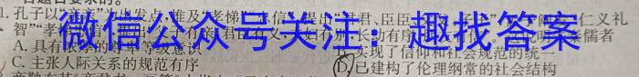 湖南省2023年5月高三模拟考试历史